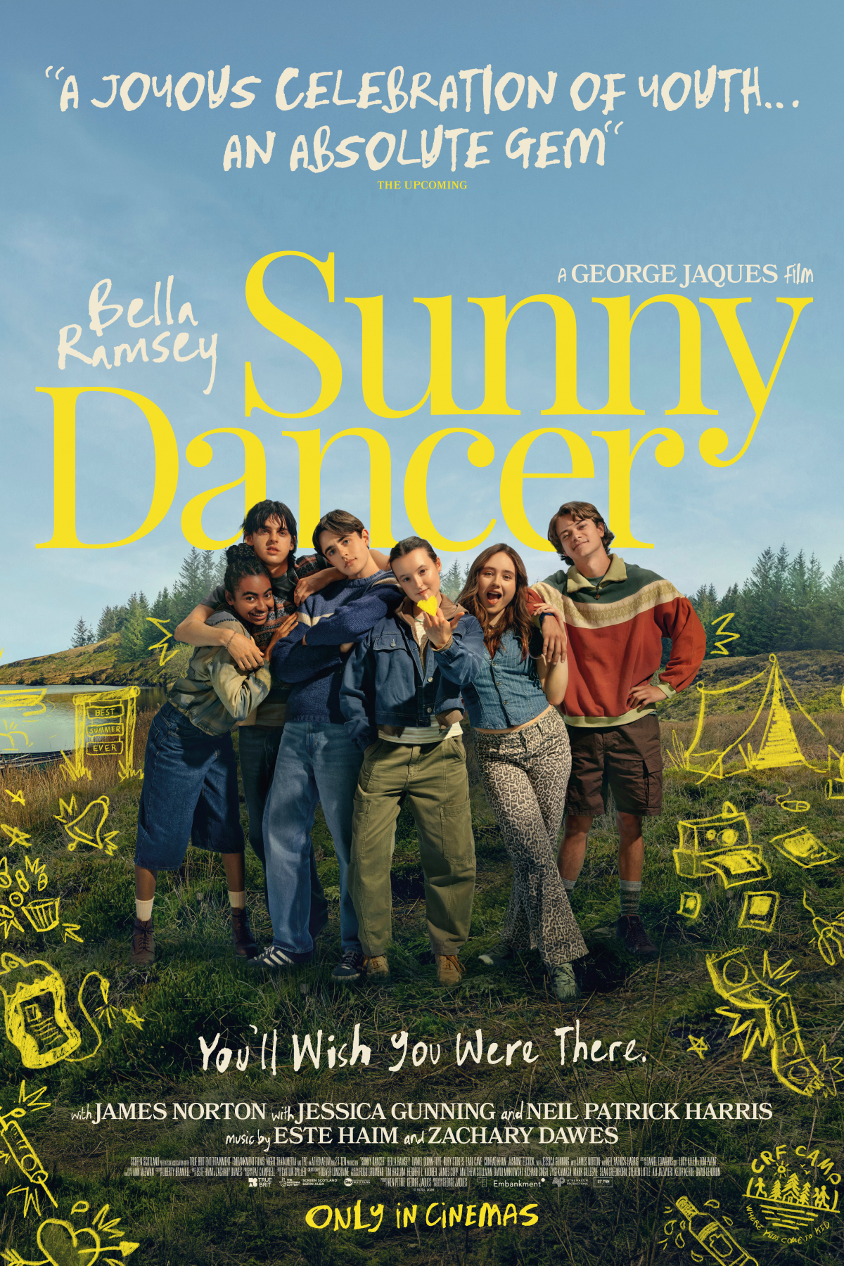 Sunny Dancer Camp Party Premiere Poster